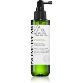 Some By Mi Cica Peptide Derma Scalp Tonic Toner cu hidratare si hranire impotriva caderii parului - imagine 2